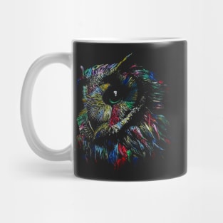 Colorful Owl Mug